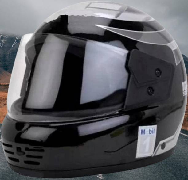 KIN Full Face Helmet_ISI certified_Silver67 Motorbike Helmet