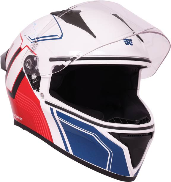 ROYAL ENFIELD Roadster 1901 ISI & DOT Certified Full Face with Visor & Graphics Helmet Motorbike Helmet