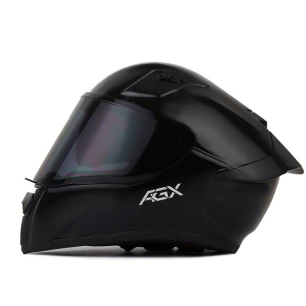 Agx Bolt ABS Material, with Sunvisor, Unbreakable PC Visor Motorbike Helmet