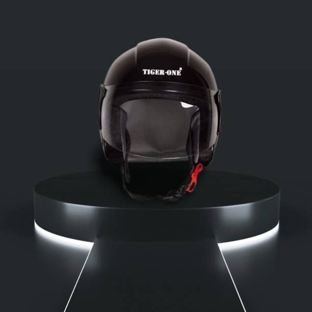TIGER ONE OPEN FACE HELMET for Men & Women Bike & Scooty Riding Motorbike Helmet