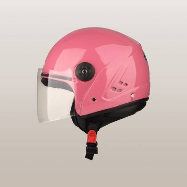 HILLIYARD A Half Face Helmet Certified Open Face Helmet for Men and Women Motorbike Helmet