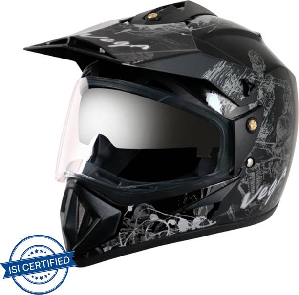 VEGA Off Road D/V Sketch Motorbike Helmet