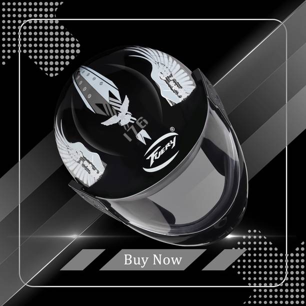 fuery Full Face Large Size Helmet for Women J1117 Motorsports Helmet