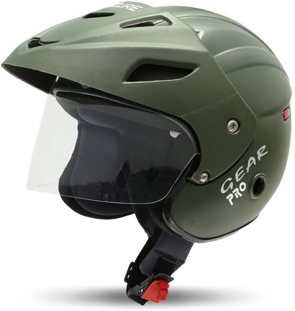 Paras Open Face FlipUp Sun Shield Motorbike Scotty Helmet Unisex Motorbike Helmet