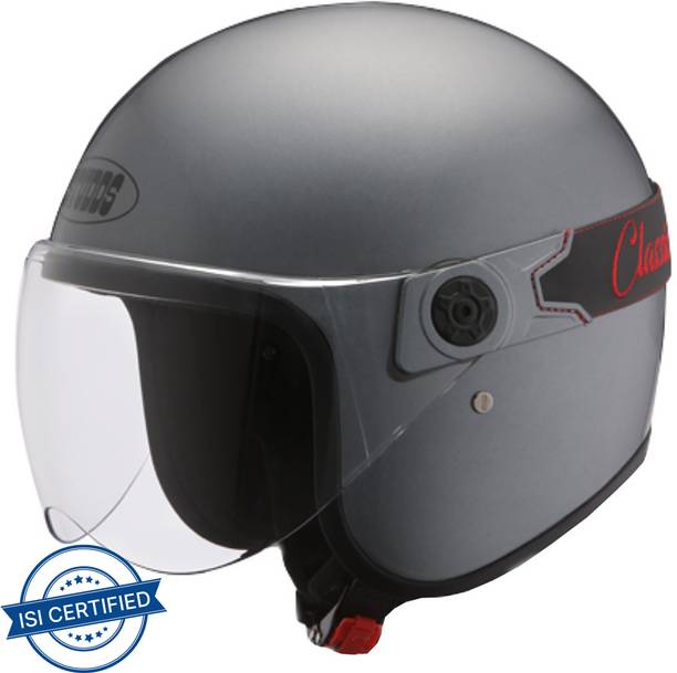 STUDDS Jetstar Classic with Chopper Visor Motorbike Helmet