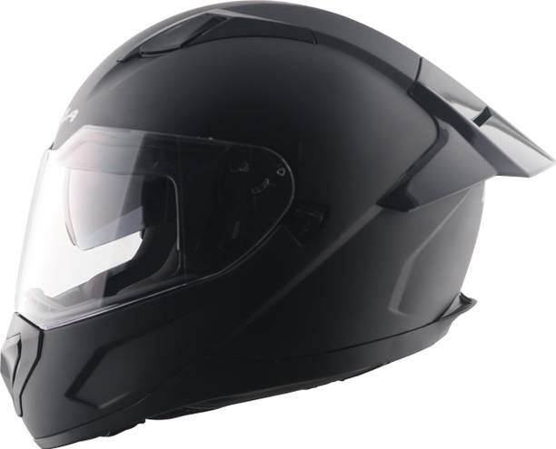 VEGA Rapid DV with Spoiler and Extra Smoke Visor Motorbike Helmet