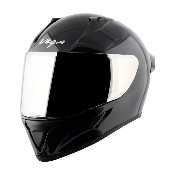 VEGA Bolt Black Large Motorbike Helmet