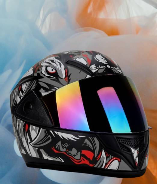 urban carrier ABS Material Full Face PC Visor, UV Scratch Resistance Motorbike Helmet