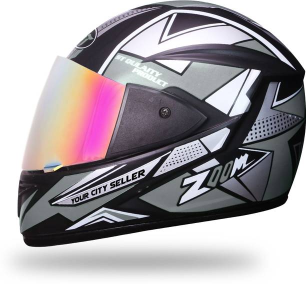 stiss Full Face Motorbike Helmet With Silicon Unbreakable Glass Motorbike Helmet