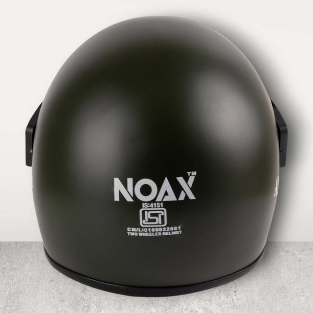 Aksh UNISEX SAFETY HELMET ISI MARK HELMET- TWO WHEELER,BIKE & SCOOTER U-1373 Motorbike Helmet