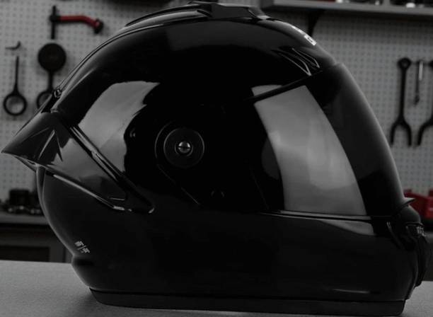 ARCDURA Auto Green Speed ABS Material Spoiler with Rainbow Visor PZ7-X337 Motorbike Helmet