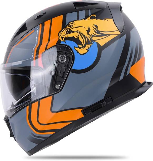 IGNYTE IGN-7 Targa ISI/DOT Certified Full Face Helmet Motorbike Helmet