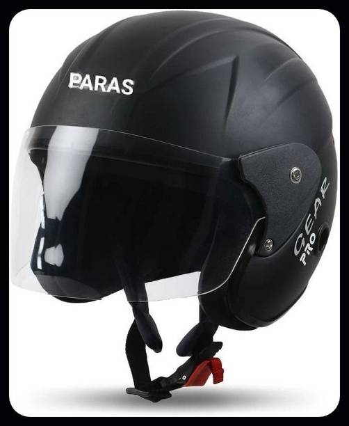 Paras Premium Open Face Helmet- Isi Mark - Stylish & Durable for Everyday Use Motorbike Helmet