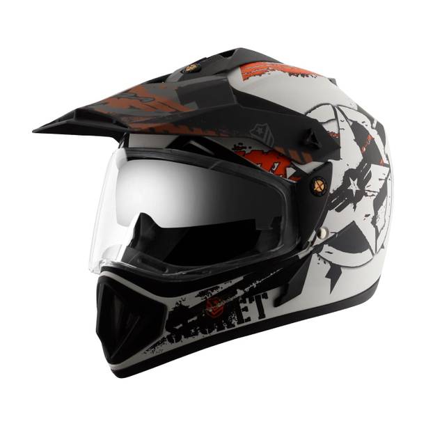VEGA Off Road D/V Secret Motorbike Helmet