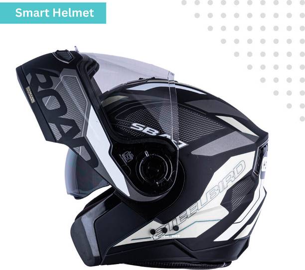 HEADFOX N2 Bluetooth GPS | Music | Calls | Waterproof | Voice Asst. Road DV Motorsports Helmet