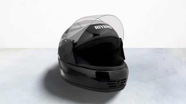 Riybro Full Face ISI Marked High Material with Adjustable strap for Men & Boy Riding Motorbike Helmet