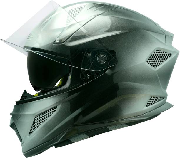 Steelbird SBH-25 Breeze On Ombre 7Wings ISI Certified Full Face Helmet for Men & Women Motorbike Helmet