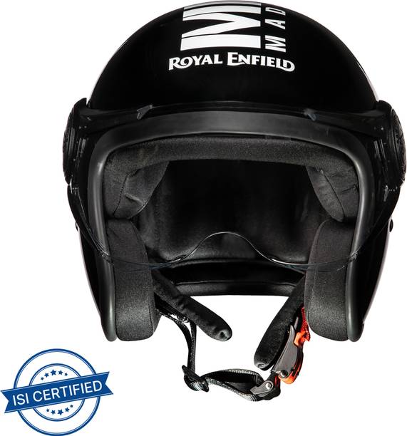 ROYAL ENFIELD MLG Open Face with Visor Motorbike Helmet