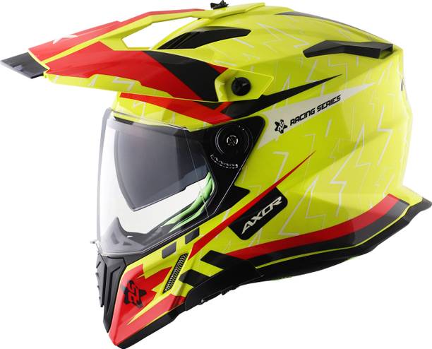 Axor X-Cross Flash Dual Visor Motorbike Helmet