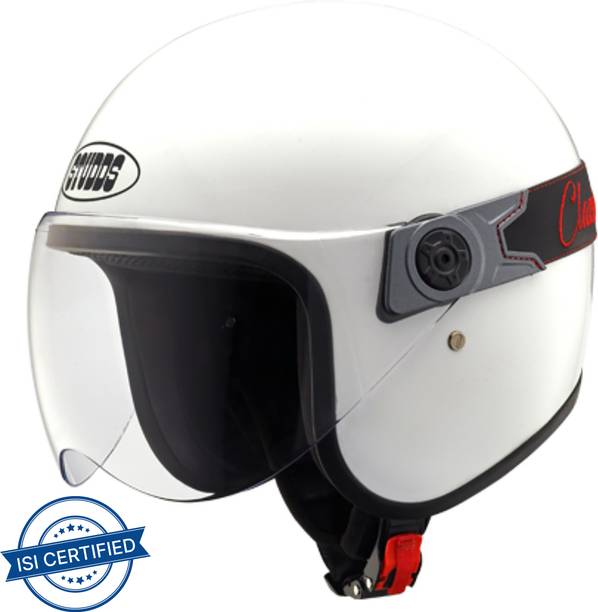 STUDDS Jetstar Classic with Chopper Visor Motorbike Helmet