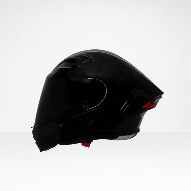 Steelbird Air Sba-11 ISS Tornado Dot & ISI Certified Full Face with Red Reflector Medium Motorsports Helmet