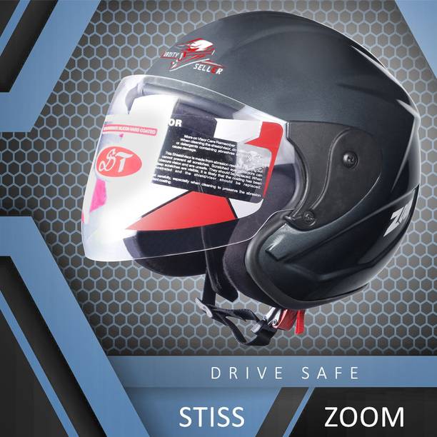 stiss BLACKNANO Motorbike Helmet