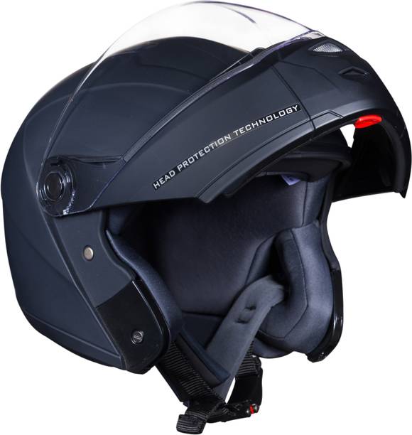 ROYAL ENFIELD Adroit Modular Flip Up with Visor |ISI Certified | for Men and Women Motorbike Helmet