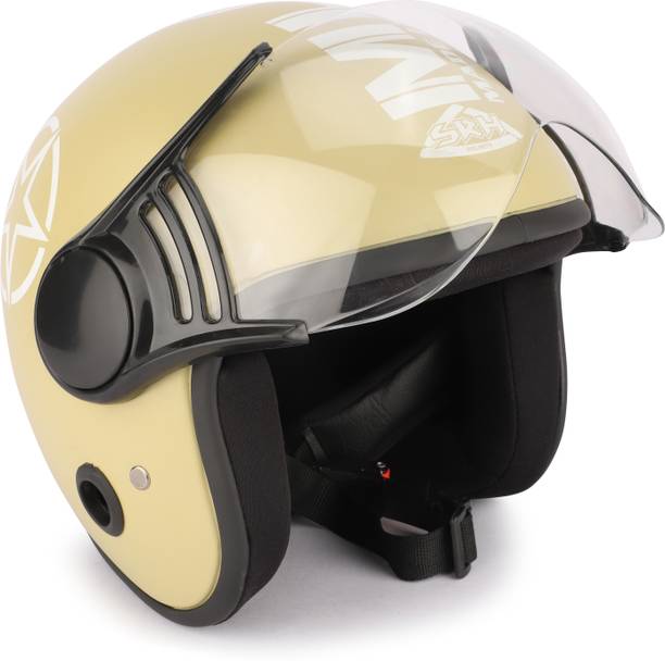 SRH ISI Approved Open Face Motorcycle Helmet|Stylish Bike Riding Helmet Motorbike Helmet
