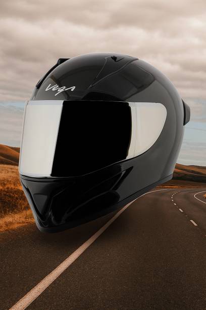 VEGA Bolt Dx Dot & ISI Certified Full Face X-Large Motorbike Helmet