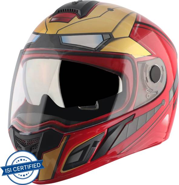 VEGA Ryker Marvel Iron Man Edition Motorbike Helmet