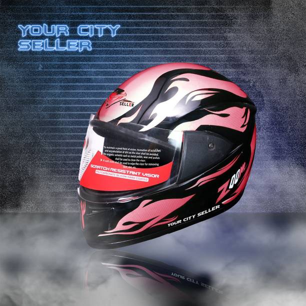 stiss FIRERED Motorbike Helmet
