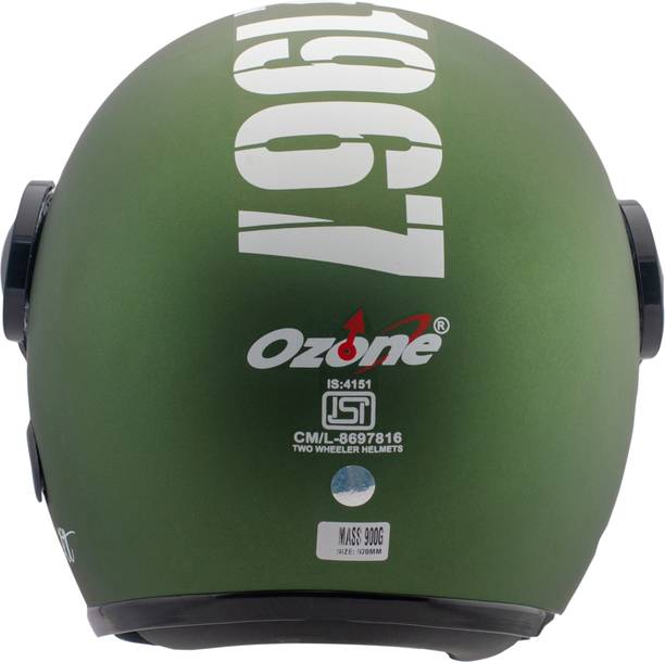 OZONE Superior Quality_Helmet_openface_@A1@#65 Motorbike Helmet