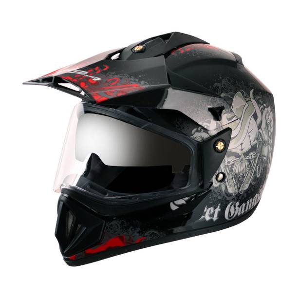 VEGA Off Road D/V Gangster Motorbike Helmet