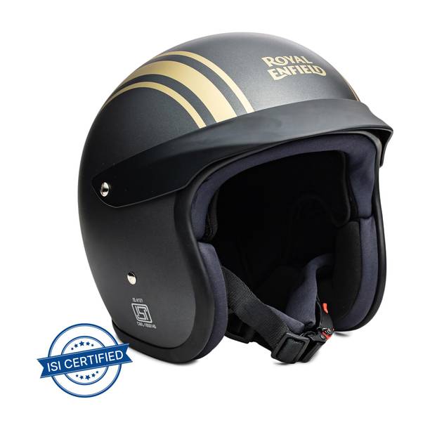 ROYAL ENFIELD Open Face with Peak Helmet Motorbike Helmet