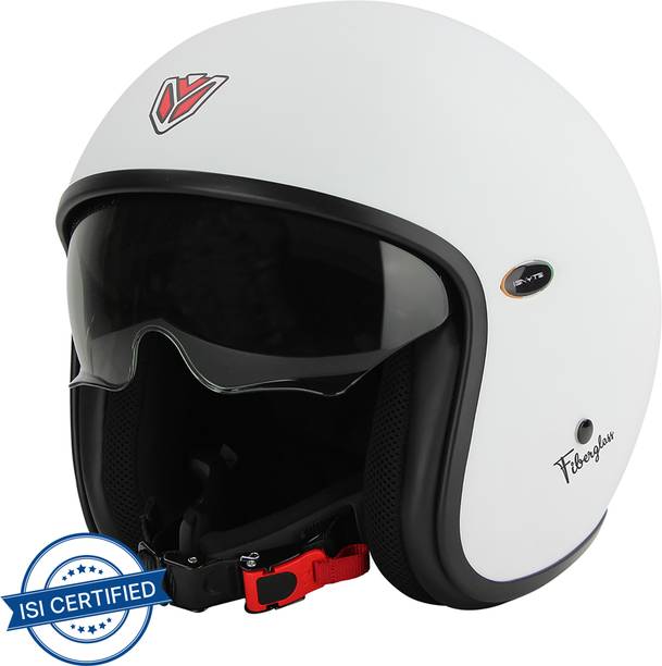 IGNYTE IGN-10 ECE 22.05/ISI/DOT Certified Open Face Helmet with Smoke Sun Shield Motorbike Helmet