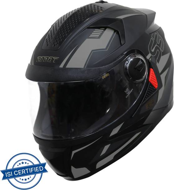 Steelbird SBH-17 Terminator Full Face Graphic Motorbike Helmet