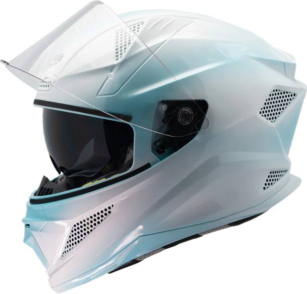 Steelbird SBH-25 Breeze On Ombre 7Wings ISI Certified Full Face Helmet for Men & Women Motorbike Helmet