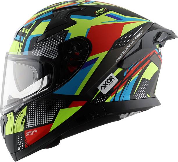 Axor Apex Vivid Motorbike Helmet