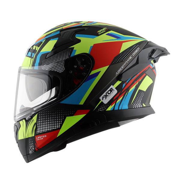 Axor Apex Vivid Motorbike Helmet