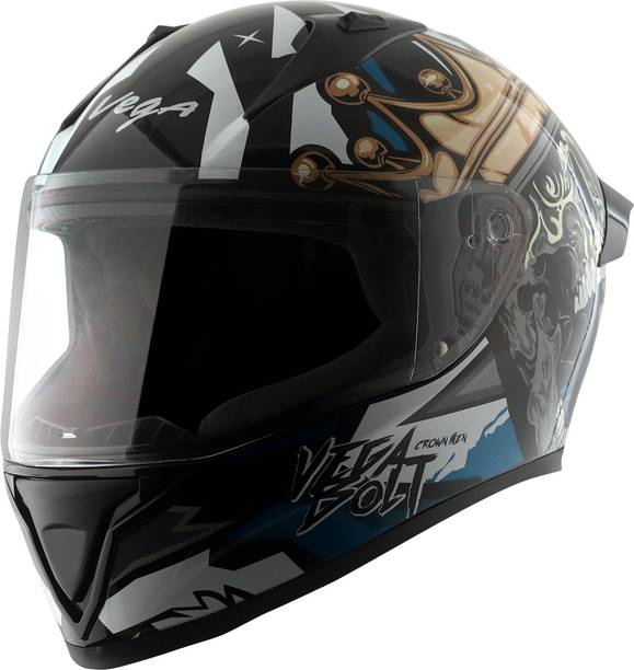 VEGA Bolt Crown Men Motorbike Helmet