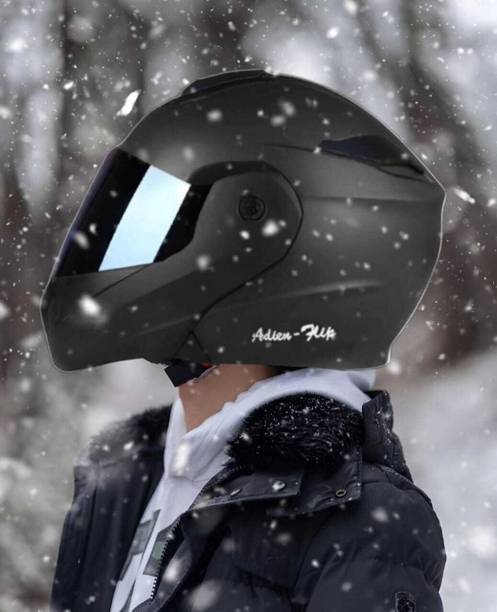 एजीएक्स Deletion Flipup ABS Material with Rainbow Visor मोटरबाइक हेलमेट
