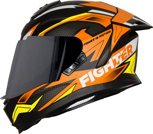 Steelbird SBH-57 Fighter F7 ISI/DOT Certified Full Face Graphic Helmet for Men and Women Motorbike Helmet