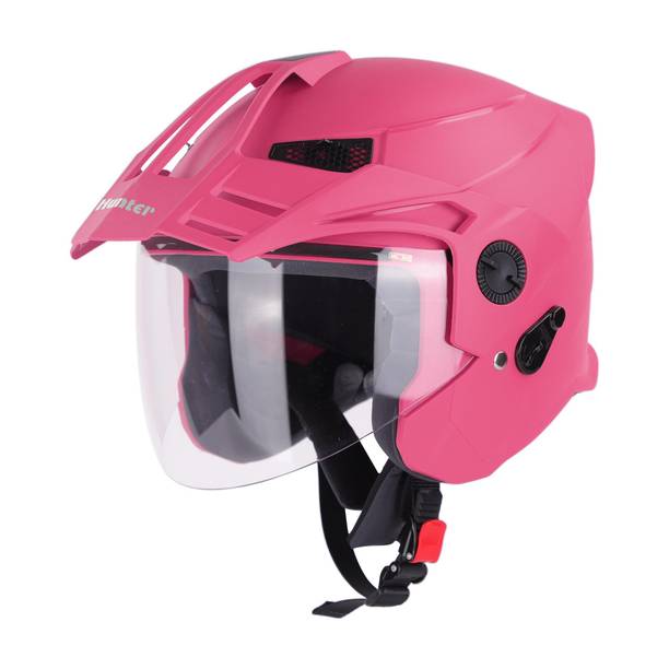 Steelbird SBH-23 Hunter ISI Certified Open Face Helmet Motorbike Helmet