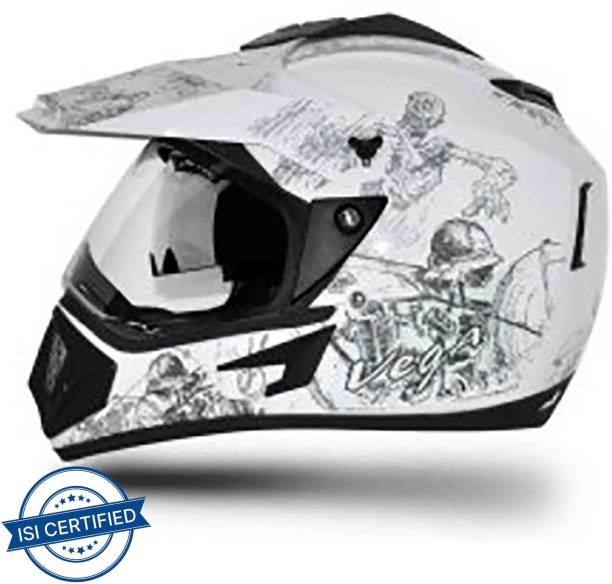 VEGA Off Road d/v Sketch Motorbike Helmet