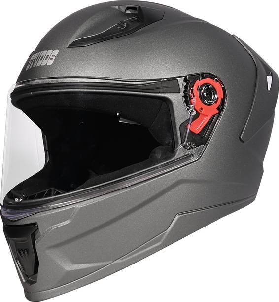स्टड्स Raider Super ISI Certified Full Face Helmet with Spoiler and Clear Visior हेलमेट