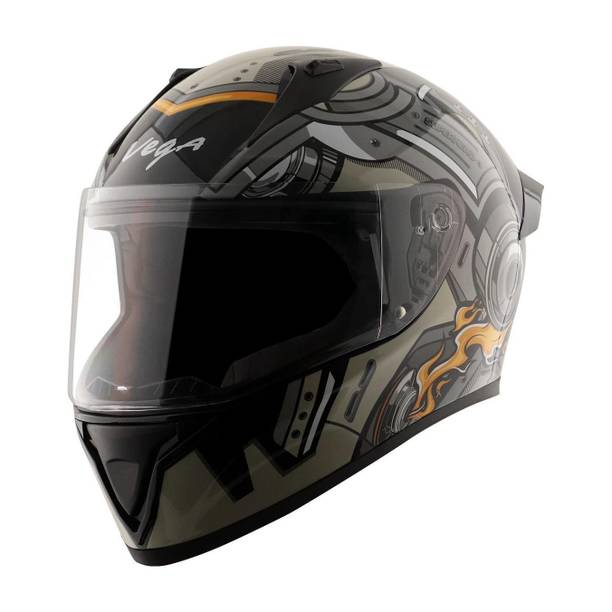 VEGA Bolt Superhero Motorbike Helmet