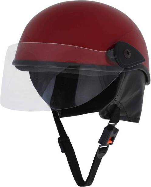 Anjana MULTIPURPOSE HELMET FOR UNISEX ( RED) Motorbike Helmet