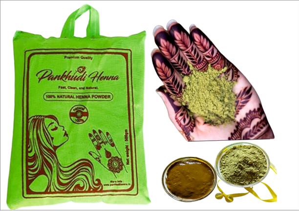 Pankhudi Ultra-Fine Triple Sifted Henna Powder for Body Art
