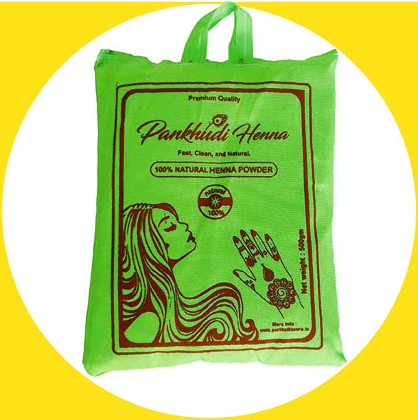 Pankhudi Henna Natural Mehandi Powder for Hair Natural Mehendi