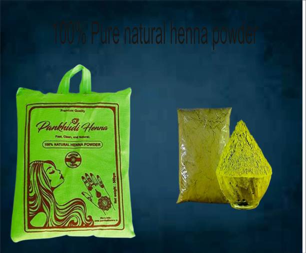 Pankhudi 100% Pure Henna Powder – 100gm | Natural Hair Coloring & Nourishment